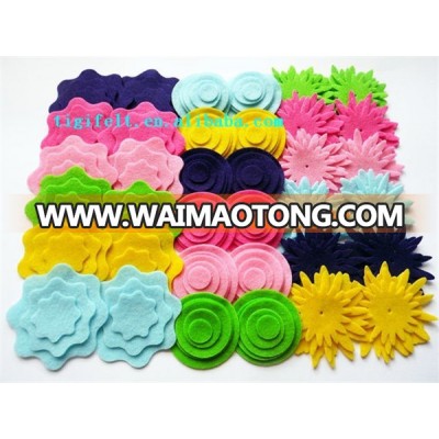 Craft Cut out Felt Flower Shapes